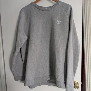 Adidas Gray Sweater Size Xl